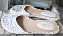Load image into Gallery viewer, Aldo Rhinestone Moccasin Flats sz7.5 (Gently Used)
