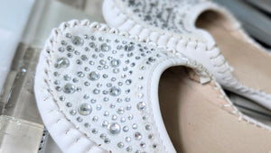 Aldo Rhinestone Moccasin Flats sz7.5 (Gently Used)