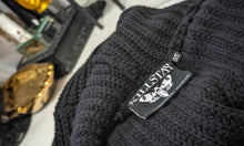 Load image into Gallery viewer, Killstar Black Sweater Knit Oversize Hood Cape Shawl O/S
