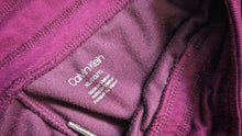 Load image into Gallery viewer, Calvin Klein Deep Purple Velour Lounge Pants XL
