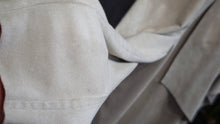 Load image into Gallery viewer, Meg &amp; Margot Tan Faux Suede Asymmetrical Jacket MD
