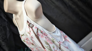 Fashion Family Cherry Blossom Sheer Glowy Tunic Tank Top 2XL