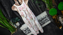 Load image into Gallery viewer, Fashion Family Cherry Blossom Sheer Glowy Tunic Tank Top 2XL
