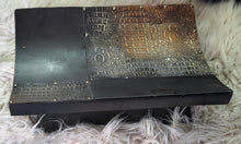 Load image into Gallery viewer, Crocodile Print Wood Table Tray
