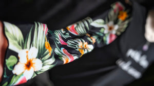 Mandarin & Co. Floral Hawaiian Beach Top XS