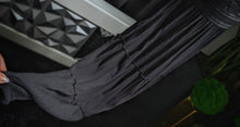 Load image into Gallery viewer, Wild Skye Black Boho Lace Maxi Dress XS
