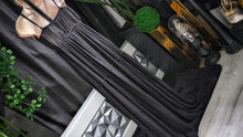 Load image into Gallery viewer, Wild Skye Black Boho Lace Maxi Dress XS
