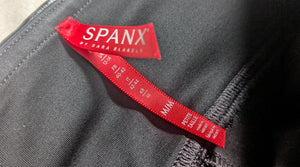Spanx Black Patent Leather Leggings SM-MD