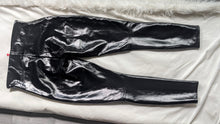 Load image into Gallery viewer, Spanx Black Patent Leather Leggings SM-MD
