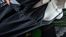 Load image into Gallery viewer, Xhilaration Black Boho Side Slit Beach Cover Up Dress XL
