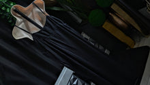 Load image into Gallery viewer, Xhilaration Black Boho Side Slit Beach Cover Up Dress XL

