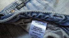 Load image into Gallery viewer, Silver 925 Women&#39;s Suki Mid Baby Boot Denim Acid Wash Jeans 36/33
