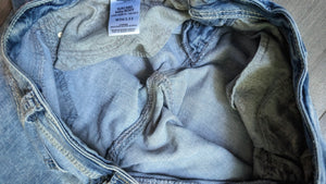 Silver 925 Women's Suki Mid Baby Boot Denim Acid Wash Jeans 36/33