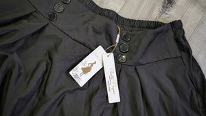 Belle Poque Black Midi Circle Skirt 3XL NWT