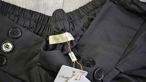 Belle Poque Black Midi Circle Skirt 3XL NWT