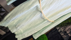 Candie's Mint Green Lace Accent Cowl Neck Sweater XL