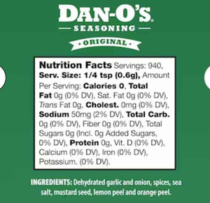 Danos 3pc Low Sodium Seasoning Set