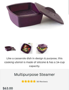 Epicure Multi Purpose Silicone Steamer Set