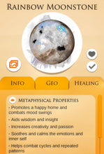 Load image into Gallery viewer, Peach Moonstone Crystal Ring
