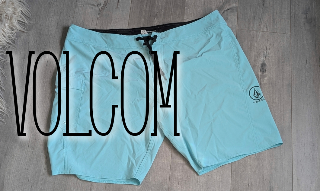 Volcom Aruba Baby Blue Board Shorts sz42