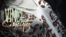 Load image into Gallery viewer, Vince Camuto Viscose Floral Sheer Cover Up Shawl Poncho O/S
