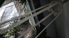 Load image into Gallery viewer, Vintage Crystal Beaded Hanging Basket/Planter
