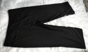 Sandro Sportswear Black Capri Trouser Pants sz10