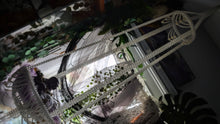 Load image into Gallery viewer, Vintage Crystal Beaded Hanging Basket/Planter
