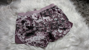 Under Armour Purple Camouflage Athletic Shorts MD