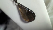 Load image into Gallery viewer, Smokey Quartz Crystal Stainless Steel Necklace
