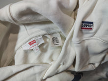 Load image into Gallery viewer, Levi&#39;s Women Ivory White Graphic Logo Hoodie XS
