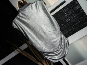 Cable & Gauge Silver Cowl Neck Camisole Tank Top XL
