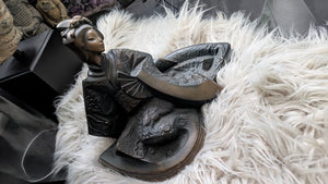 Vintage Austin Sculpture Geisha (multiple chips)