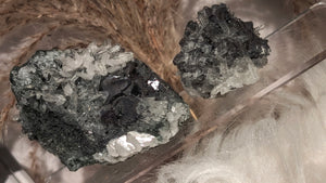 Bulgarian Quartz Galena Pyrite Crystals (2pcs)