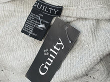 Load image into Gallery viewer, Guilty Grey Mesh Knit Summer Cardigan LG NWT
