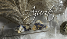 Load image into Gallery viewer, Rough Azurite Crystal Clusters 2pcs

