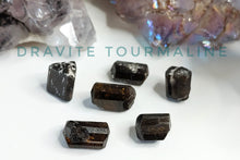 Load image into Gallery viewer, 1&quot; Black Tourmaline Dravite Crystal Clusters 6pcs
