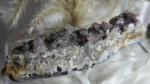 5" Druzy Super 7 Amethyst Crystal Cluster