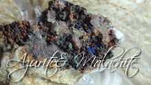 Load image into Gallery viewer, 6&quot; Moroccan Azurite &amp; Malachite Mineral Crystal Cluster
