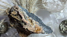 Load image into Gallery viewer, 4&quot; Druzy Agate Chalcedony Crystal Cluster
