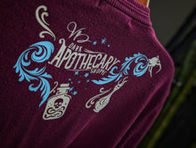 Load image into Gallery viewer, Vixen Drip Burgundy Gothic Apothecary Sweater Cardigan LG
