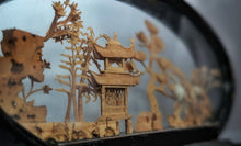 Load image into Gallery viewer, Vintage Handmade Asian Cork &amp; Crane Art 3pcs
