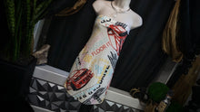 Load image into Gallery viewer, Moto Car Girl Maxi Tube Top or Mini Dress XL
