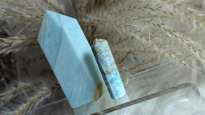 Caribbean Calcite Crystal Towers 2pcs