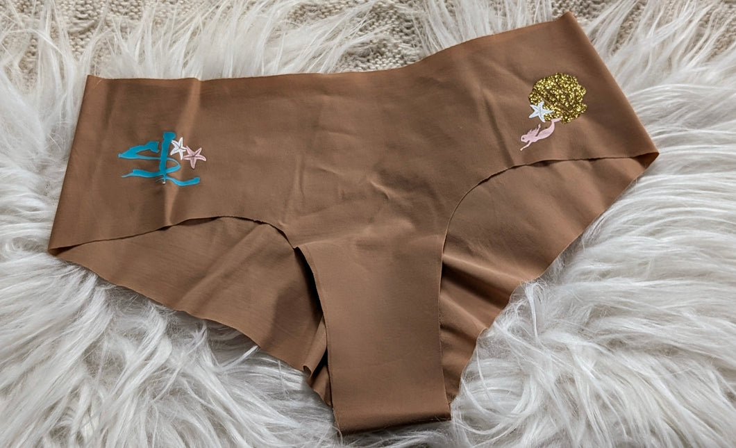 Ocean Drip & Salt Life Hibiscus & Starfish Panties XL