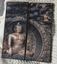 Load image into Gallery viewer, Buddha 2pc Diamond Art (minor flaws in Bronze Frames)
