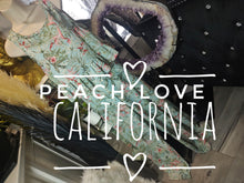 Load image into Gallery viewer, Peach Love California Open Leg Floral Tropical Pants &amp; Top Outfit LG
