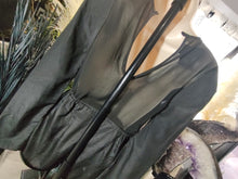 Load image into Gallery viewer, Kardashian Kollection Black Long Sleeve Shorts Jumpsuit XS
