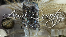 Load image into Gallery viewer, 3&quot; Aura Quartz Electroplated Amethyst Crystal Cluster
