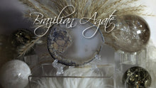 Load image into Gallery viewer, 3&quot; Purple Haze Brazilian Agate Quartz Crystal Slice
